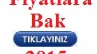 Ersağ 2015 Yılı Fiyat Listesi