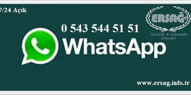 Ersağ WhatsApp Desteği Hizmetinizde