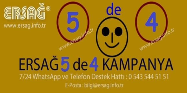 ersağ 5 de 4 kampanya promosyon ocak 2018