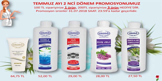 ersağ temmuz ayı ikinci yarı kampanyası promosyonu